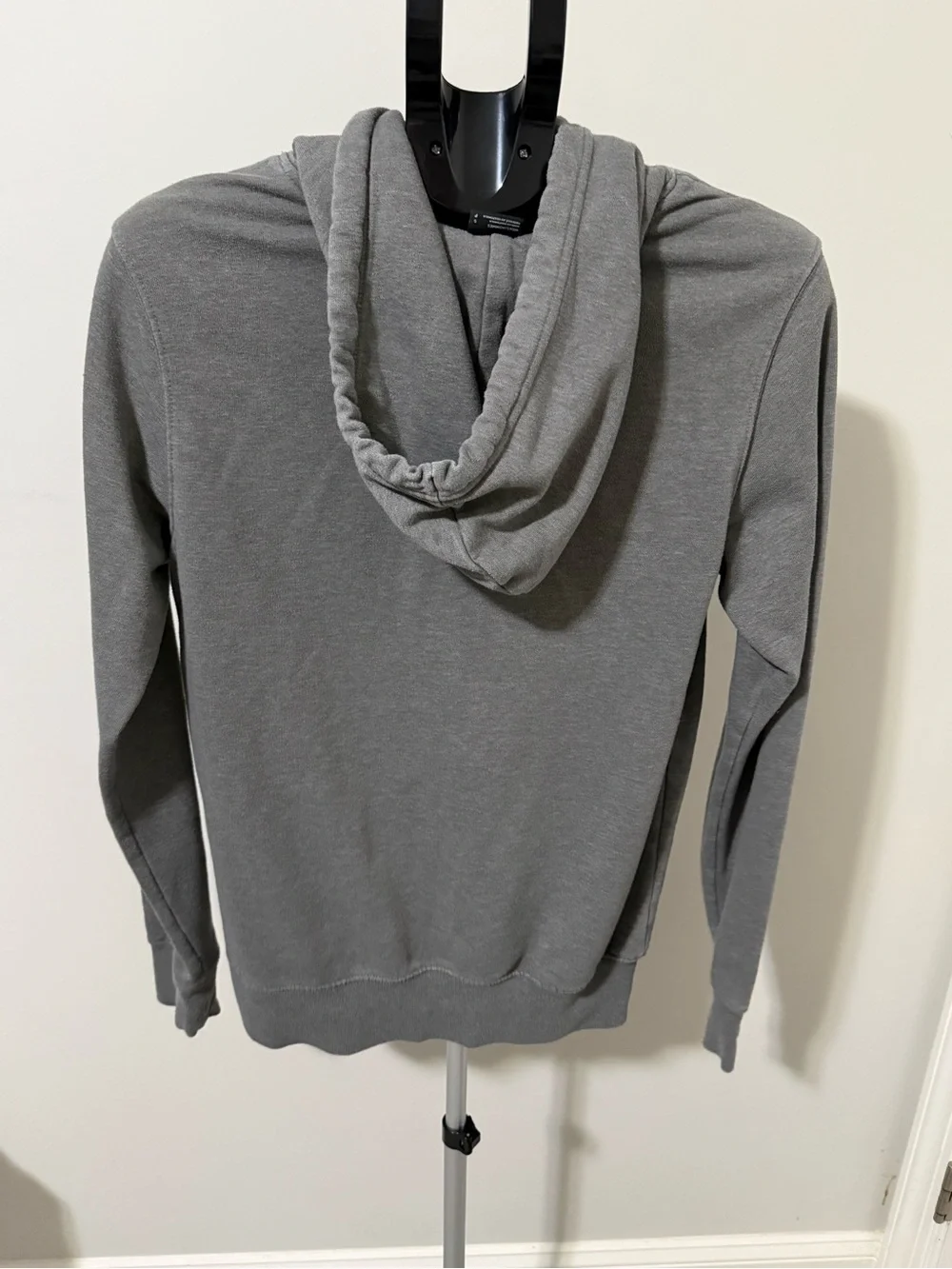 The North Face Bear Graphic Hoodie Men’s Small Gray Pullover Sweatshirt